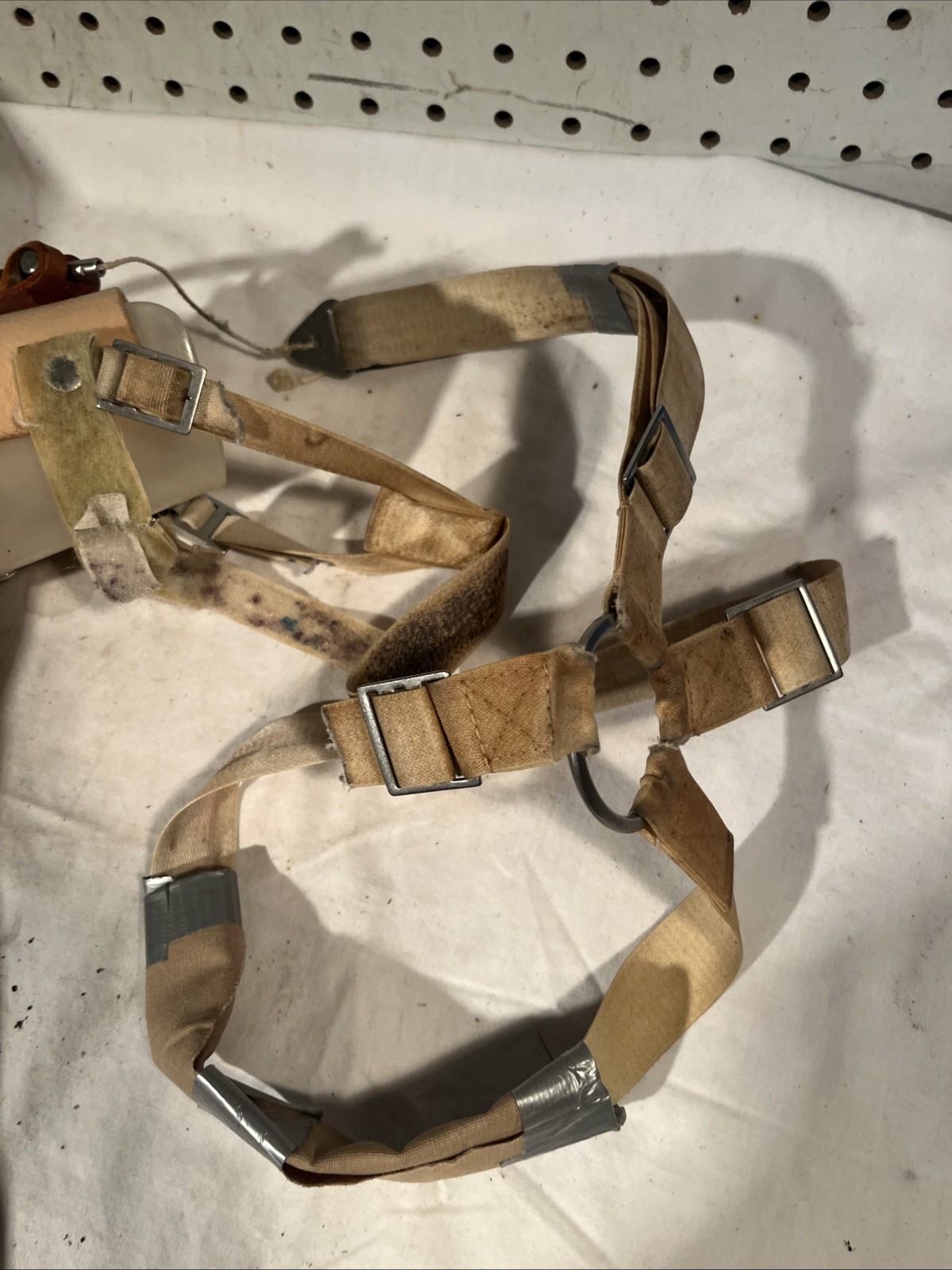 Vintage Prosthetic Arm Adult Arm With Harness Steam Punk Oddity Prop #2