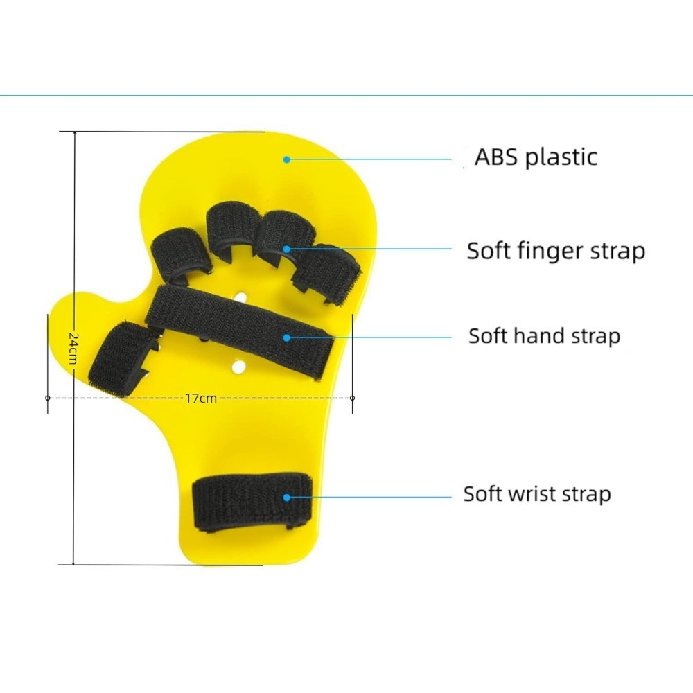 Finger Orthotics, Extended Type Fingerboard Stroke Hand Splint Training Support