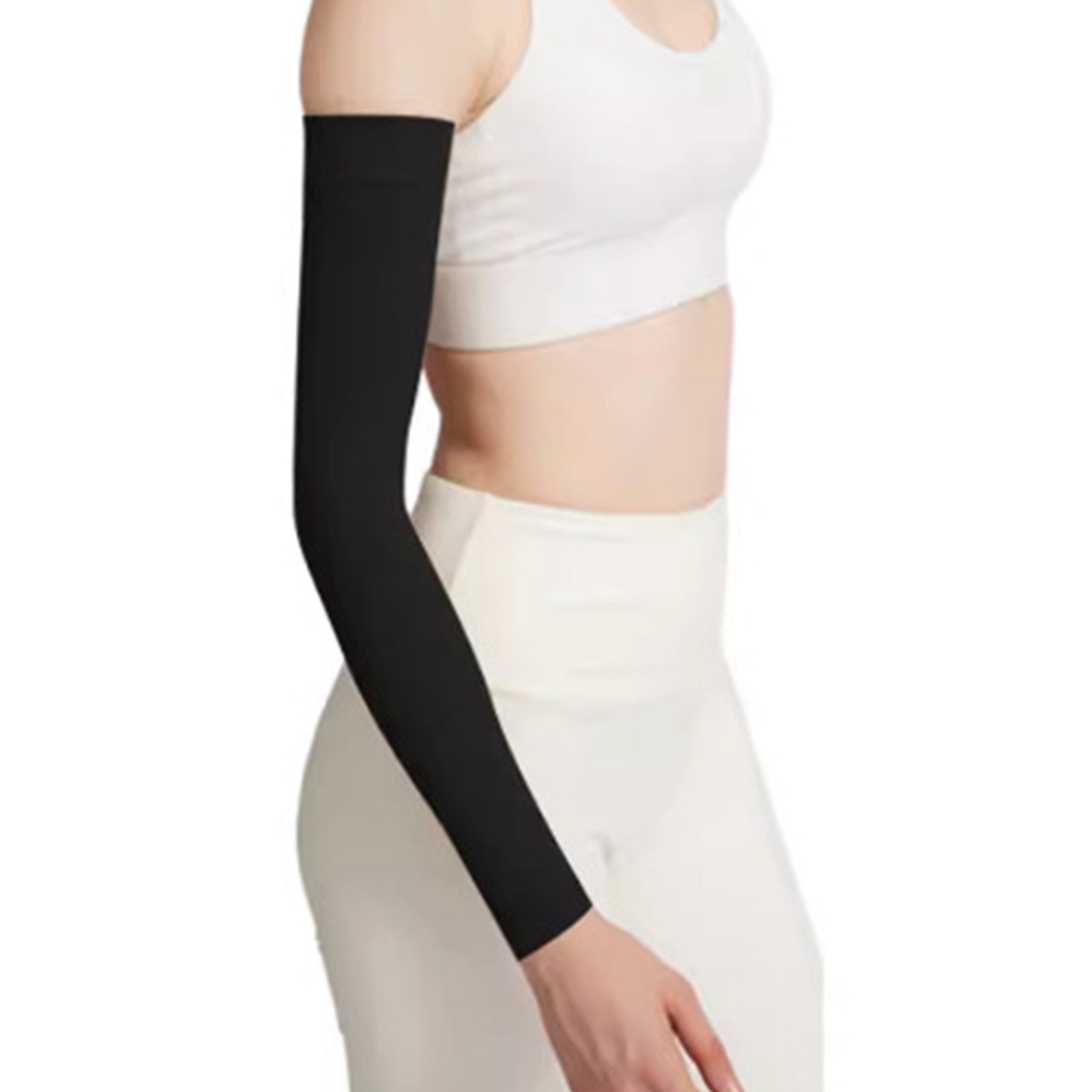 M Compression Arm Sleeves Soft Elastic Compression Arm Sleeves Support for WT