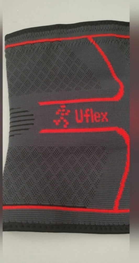 Athletics Support Knee Sleeve UFLEX Unisex SYK-1800 Size XL Running Jogging Gym