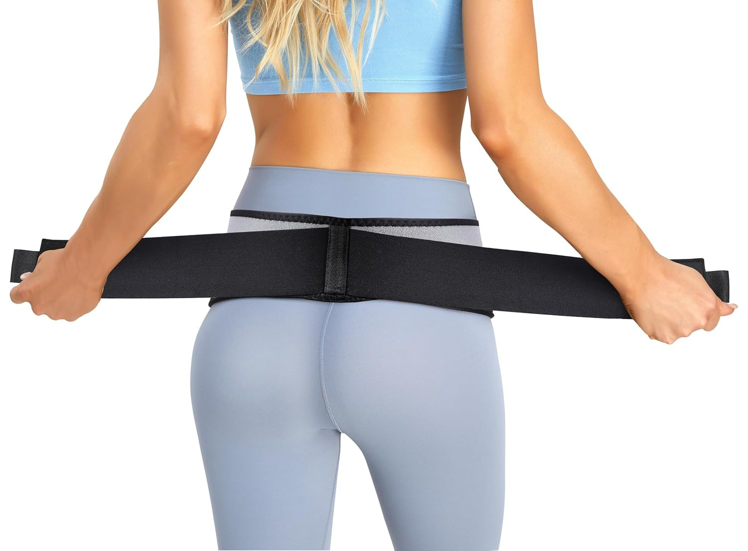 Pro Enrichment Sacroiliac SI Joint Hip Belt – USA Patented Lower Back Brace Supp