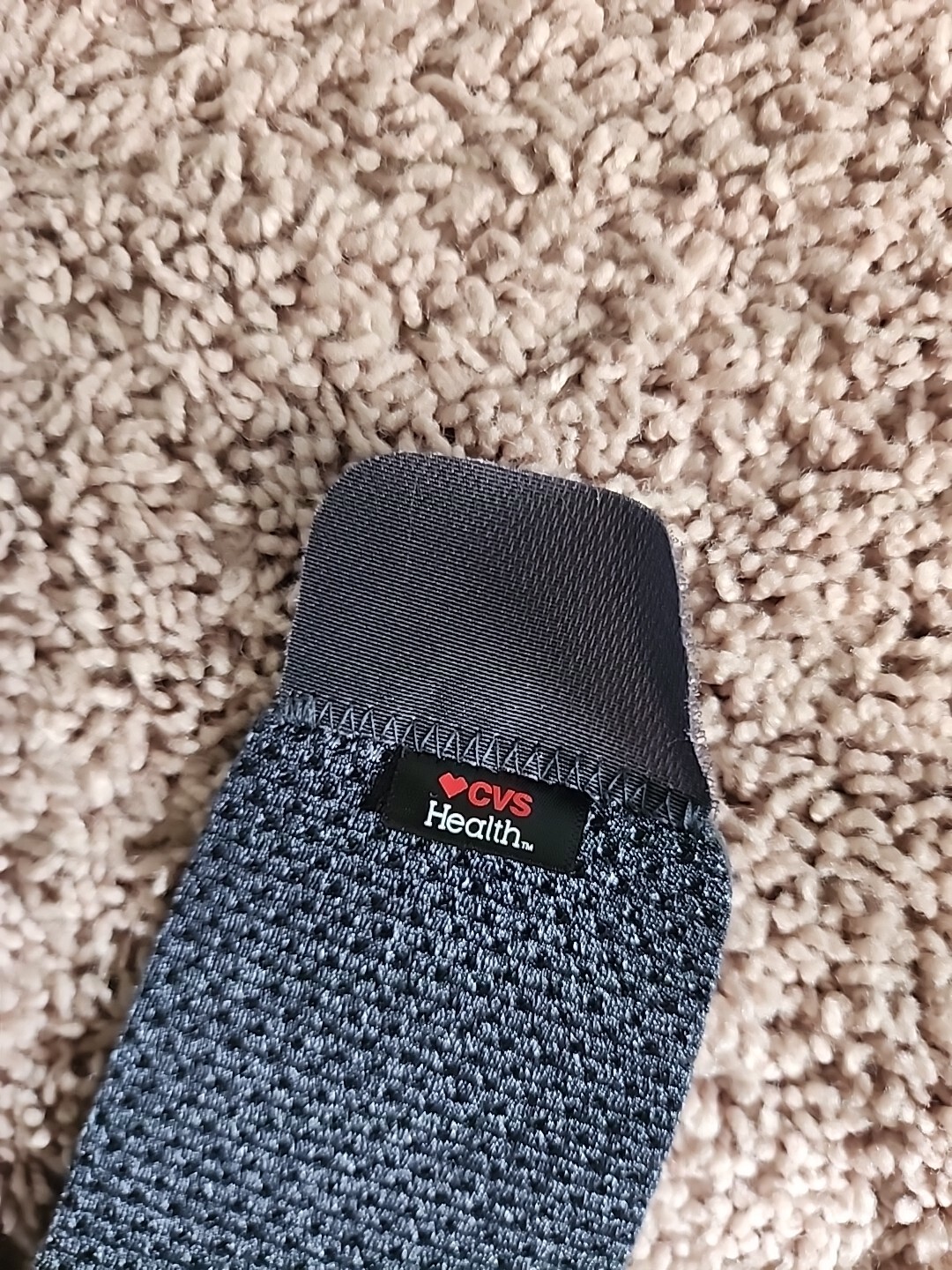 CVS Health Comfort Compression Support Ankle Mod Support One Size
