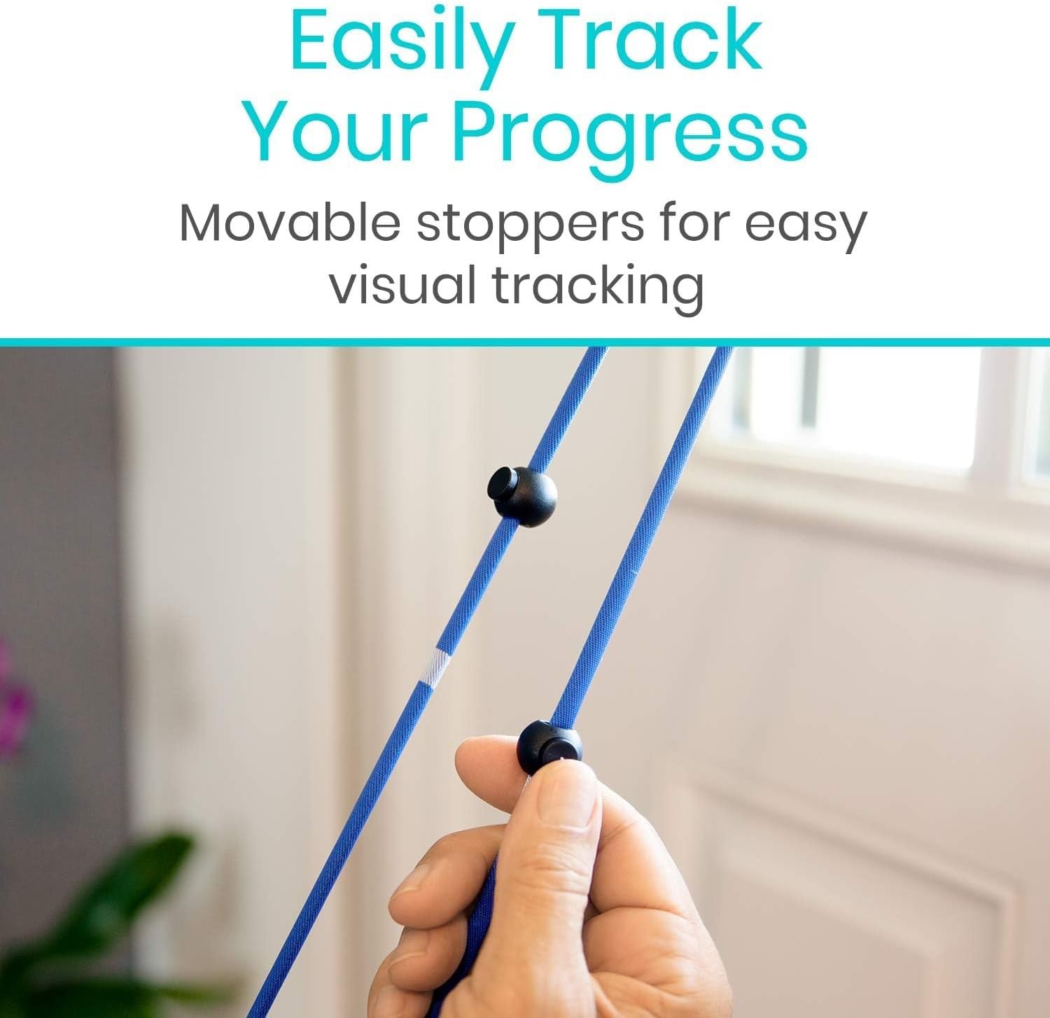 Vive Shoulder Pulley for Physical Therapy – Rotator Cuff Pain Pulley System – Ov