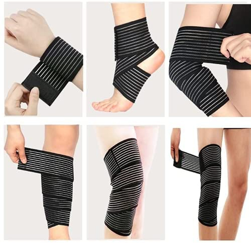Thigh Support Compression Bandage Sleeve for Women and Men, Lower Leg Compressio