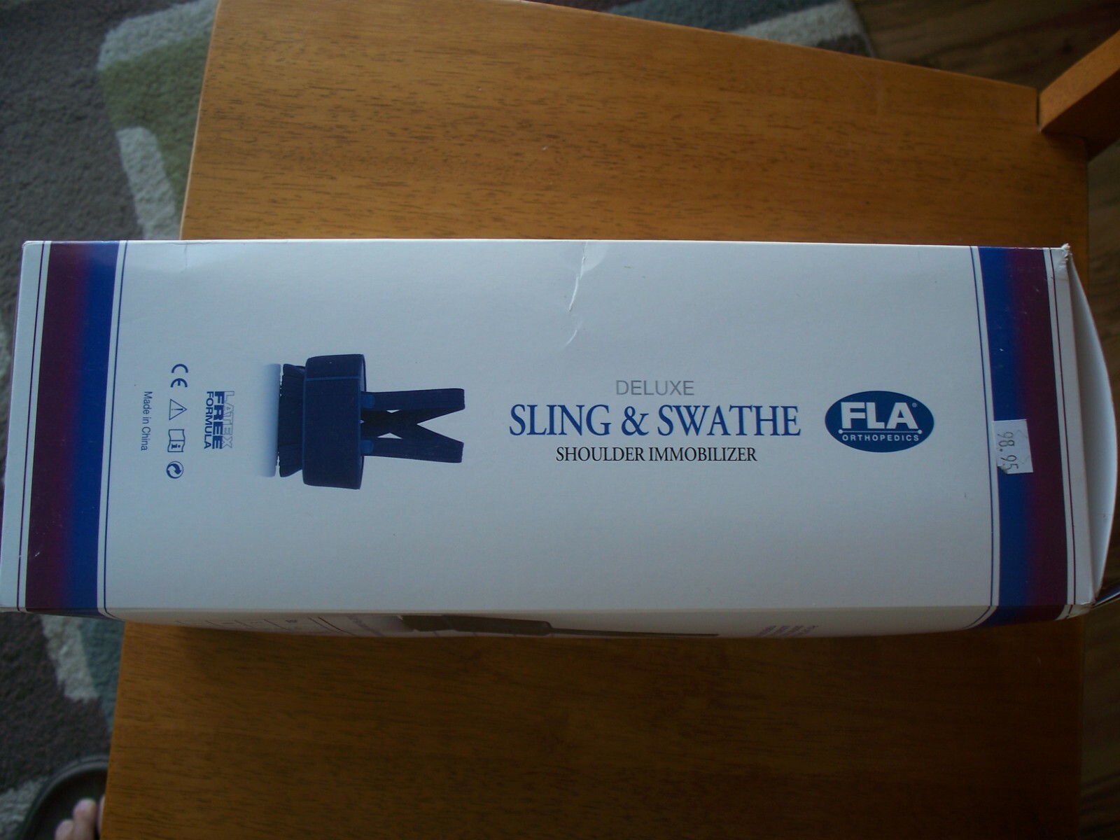 FLA Orthopedics, Deluxe Sling & Swathe Shoulder Immobilizer, Lrg, 75565-08, New