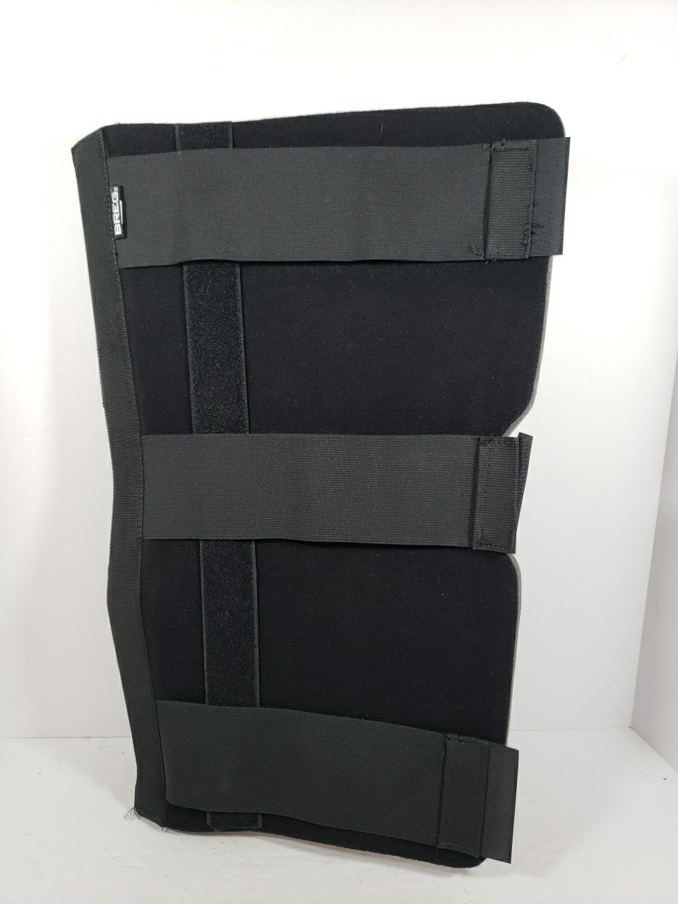 Breg Soft Leg Brace With Lateral Enclosed Metal Bracing On Both Sides