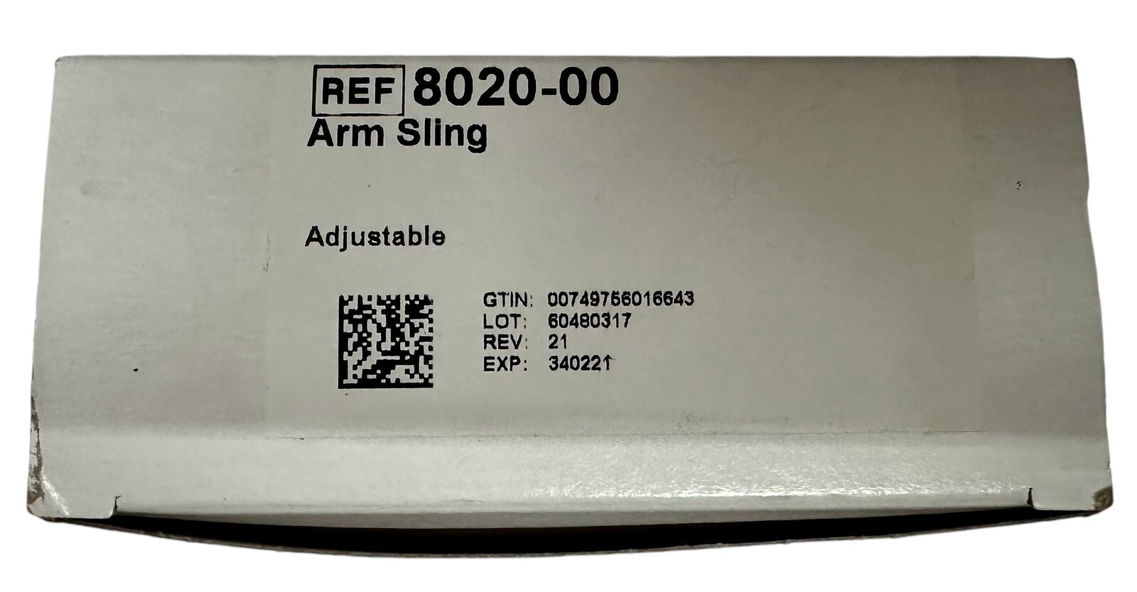 DeRoyal ARM SLING Adjustable 8020-00 Brand New