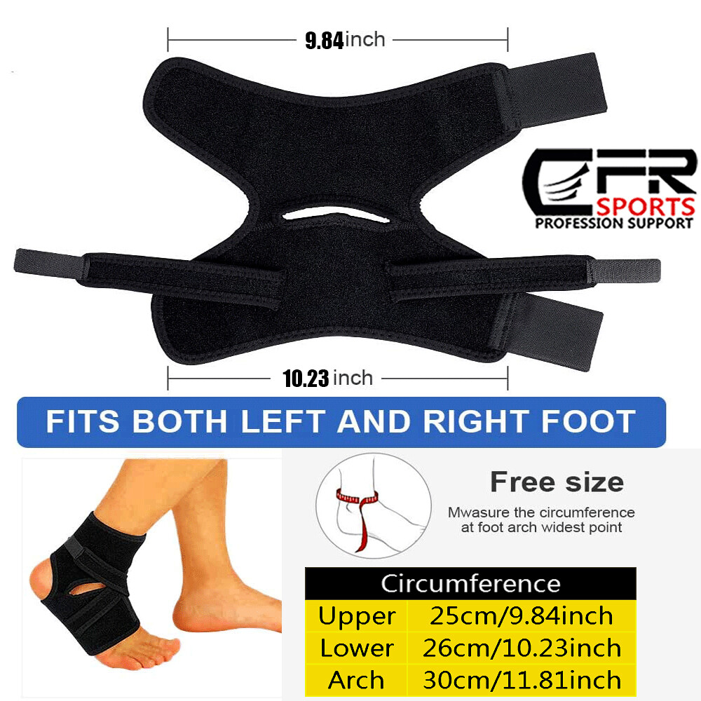 Ankle Brace, Breathable Adjustable Compression Foot Drop for Ankle Pain Relief