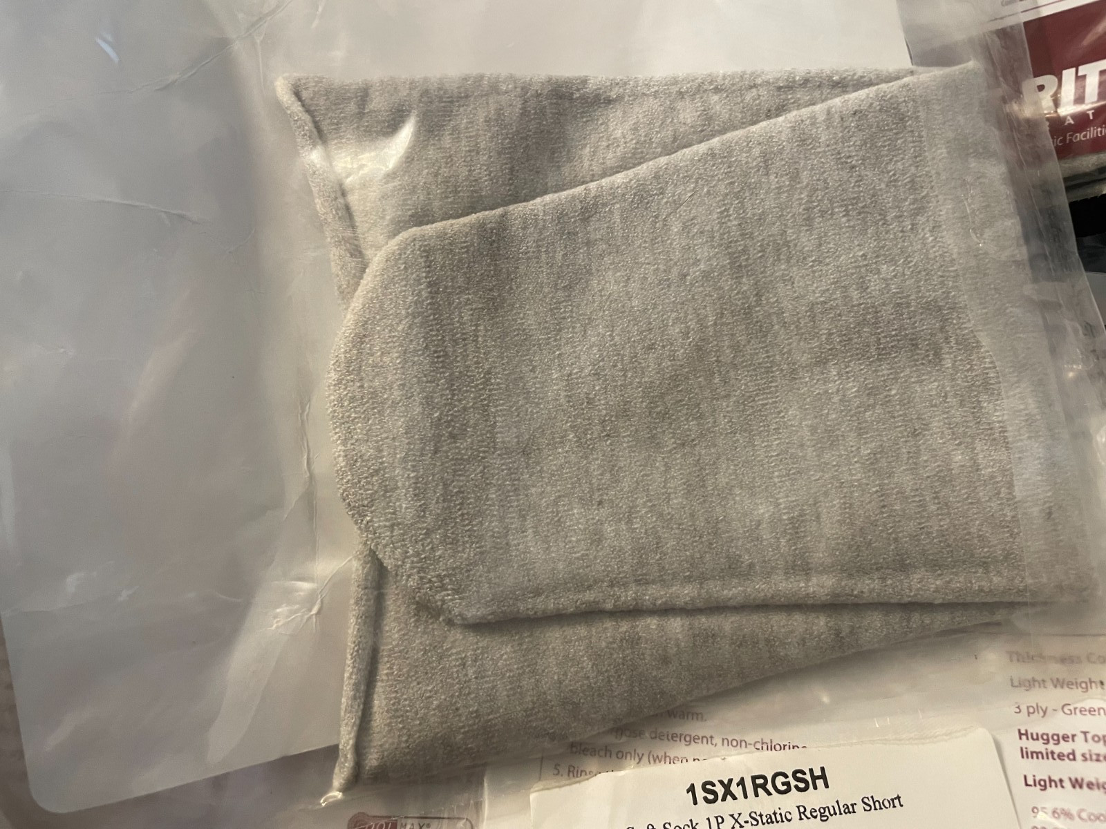 5 PACK Knit-Rite Liner X-Static Prosthetic Sock RGSH 1SX1RGSH Amputee Comfort