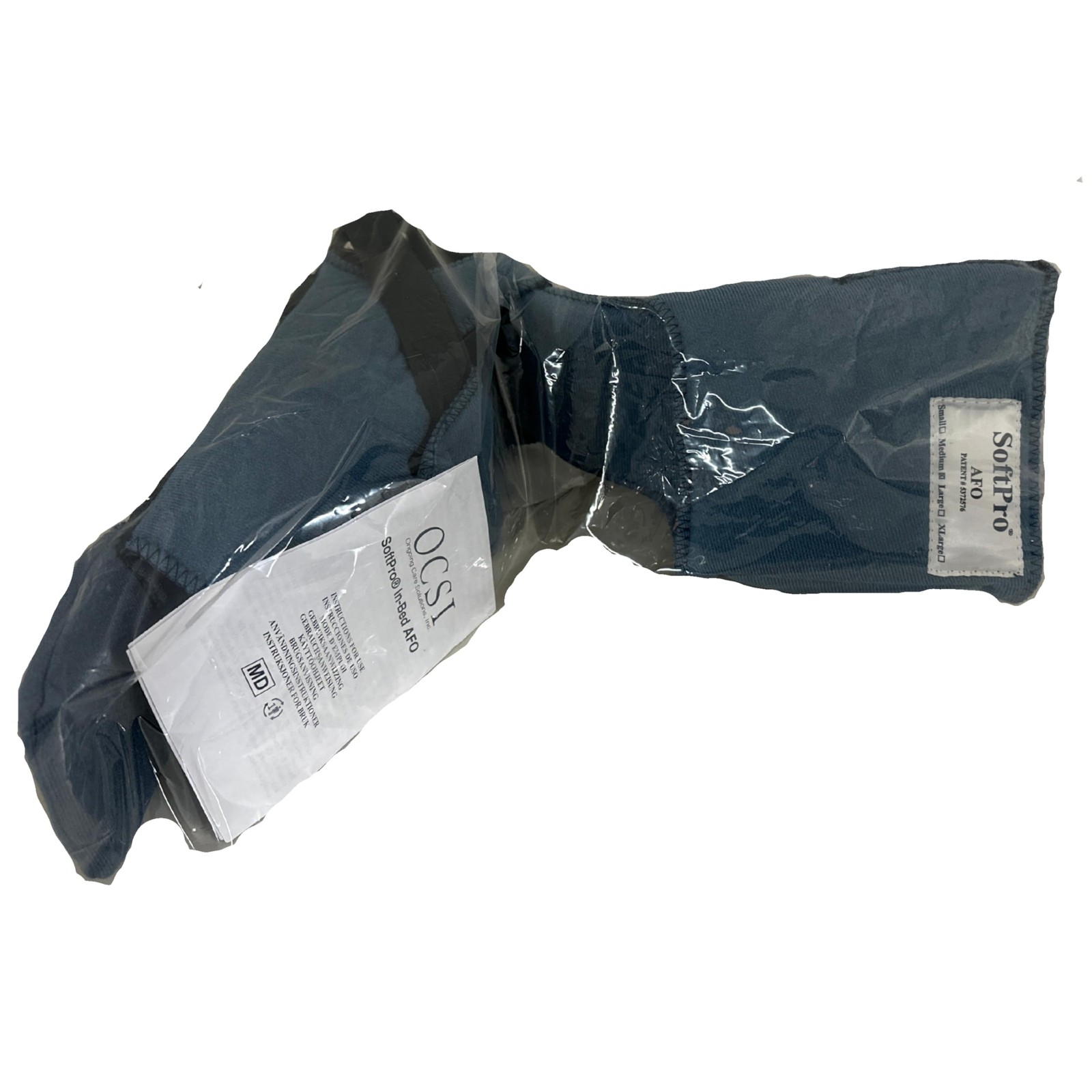 SoftPro 62013 in-Bed AFO Boot, Large, Smooth