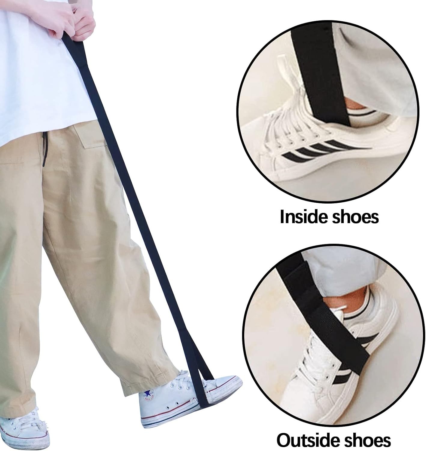 Durable 42 Inch Leg Lifter Strap – Essential Tool for Hip & Knee Recovery
