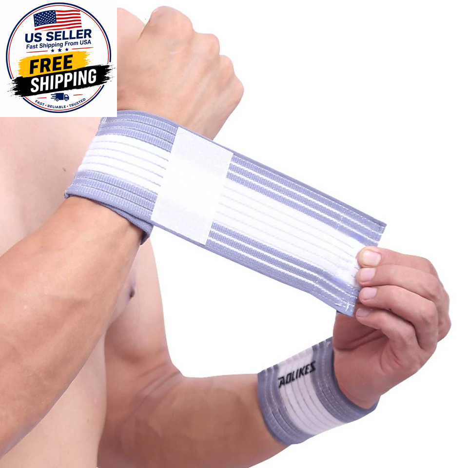 Gym Support Wrist Brace Wrap Carpal Tunnel Cotton Elastic Bandage Hand Sport Wri