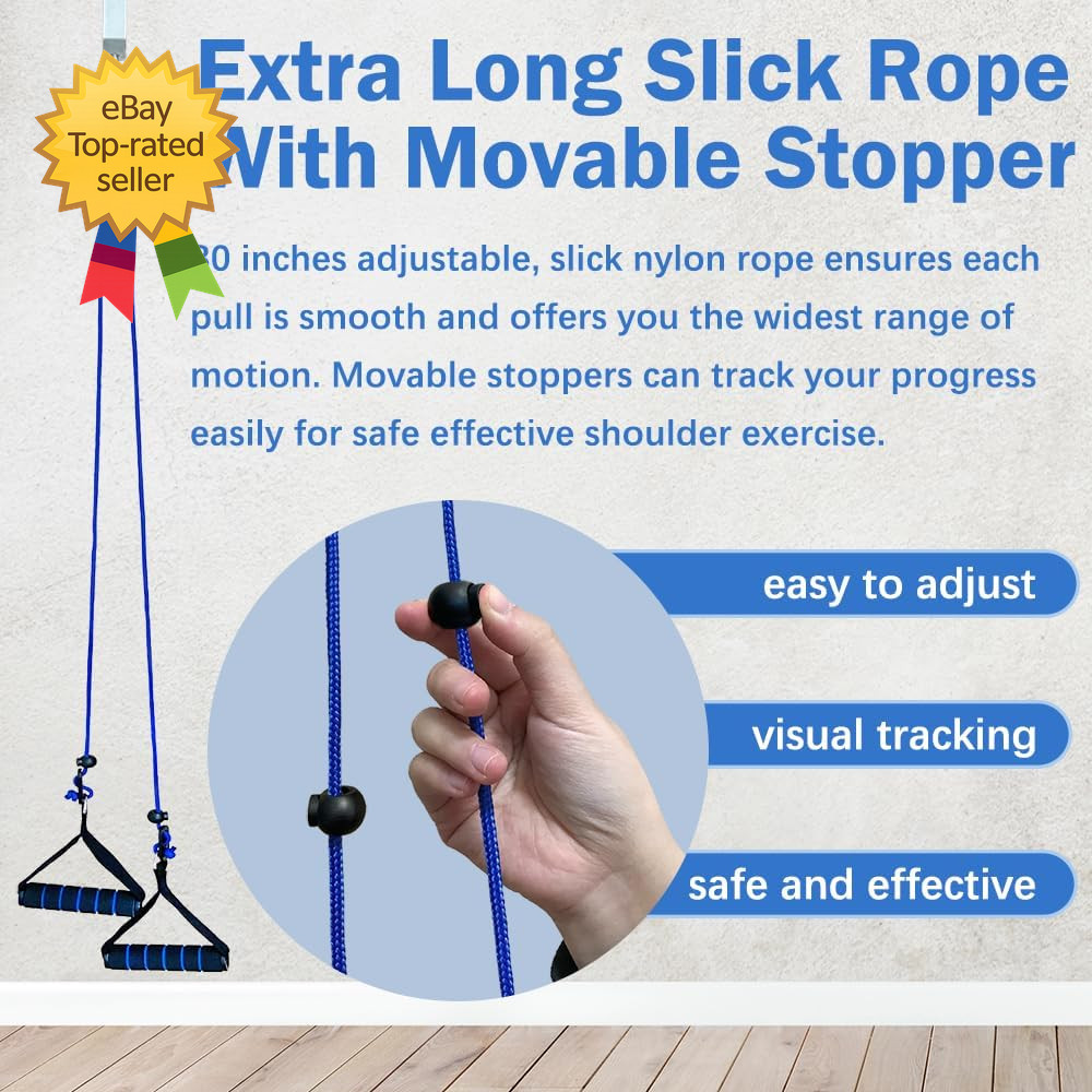 Shoulder Pulley for Physical Therapy, Pulleys for Shoulder Rehab over Door, Shou