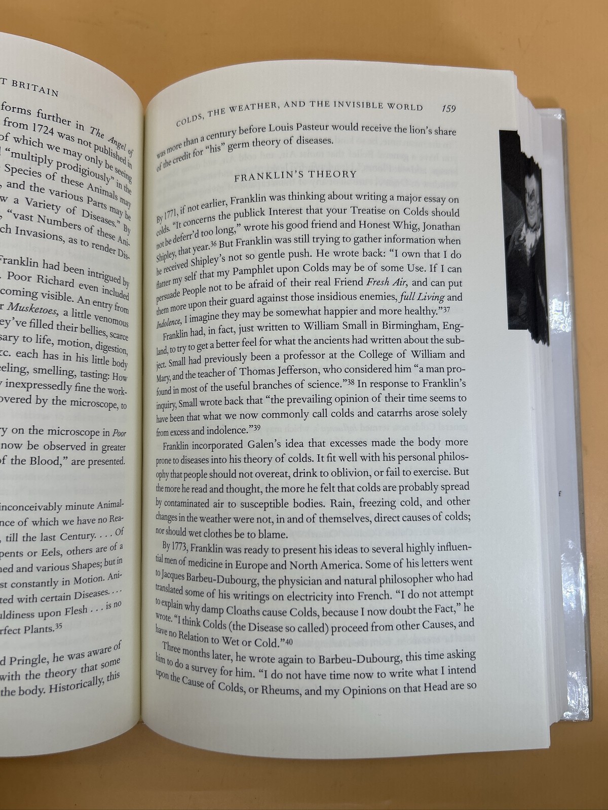 Doctor Franklin’s Medicine. Stanley Finger Hardcover Benjamin Biography. 2006.