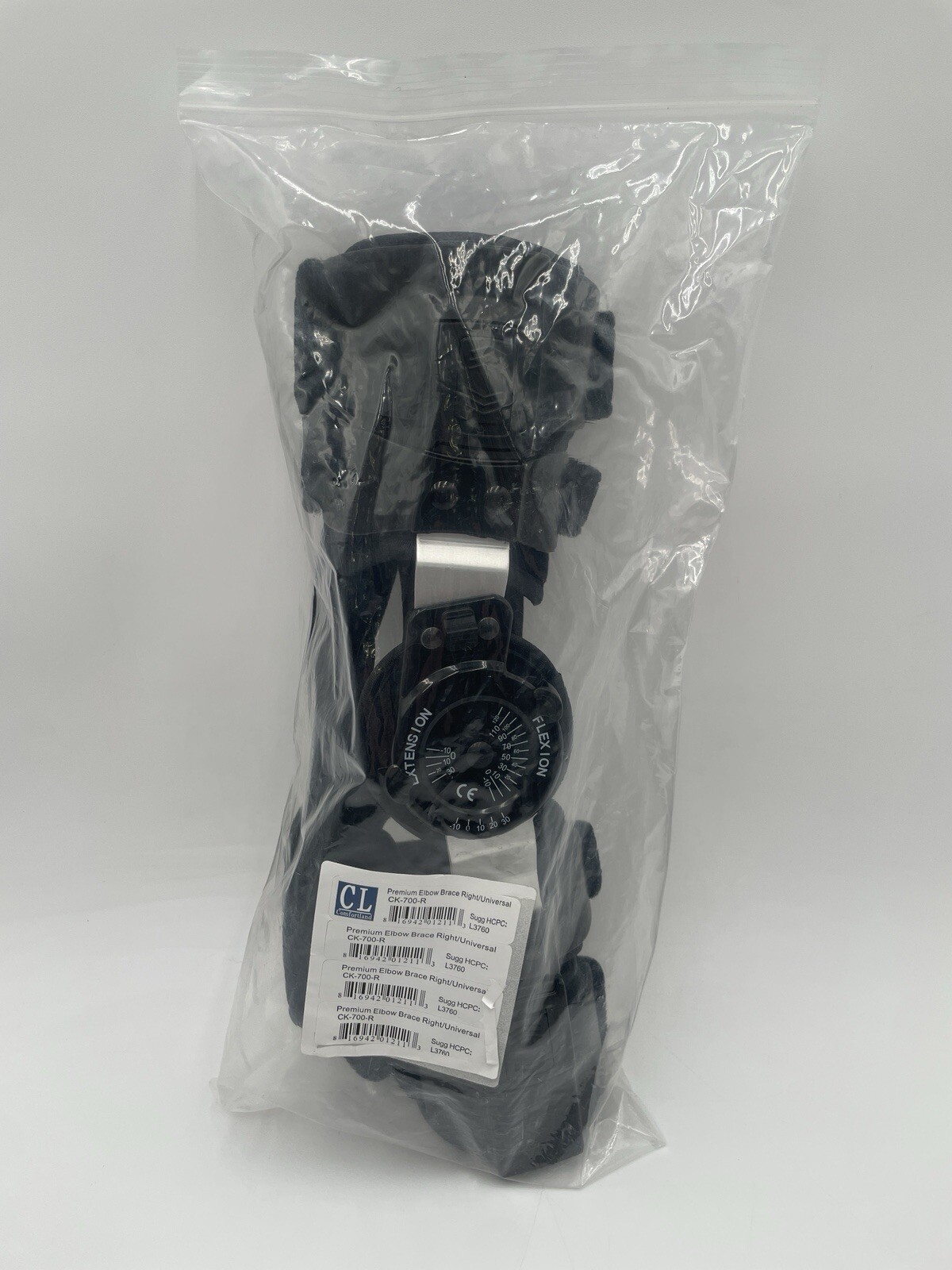 New Comfortland CK-700-R Premium Elbow Arm Brace Right Universal Adult Fit Rehab