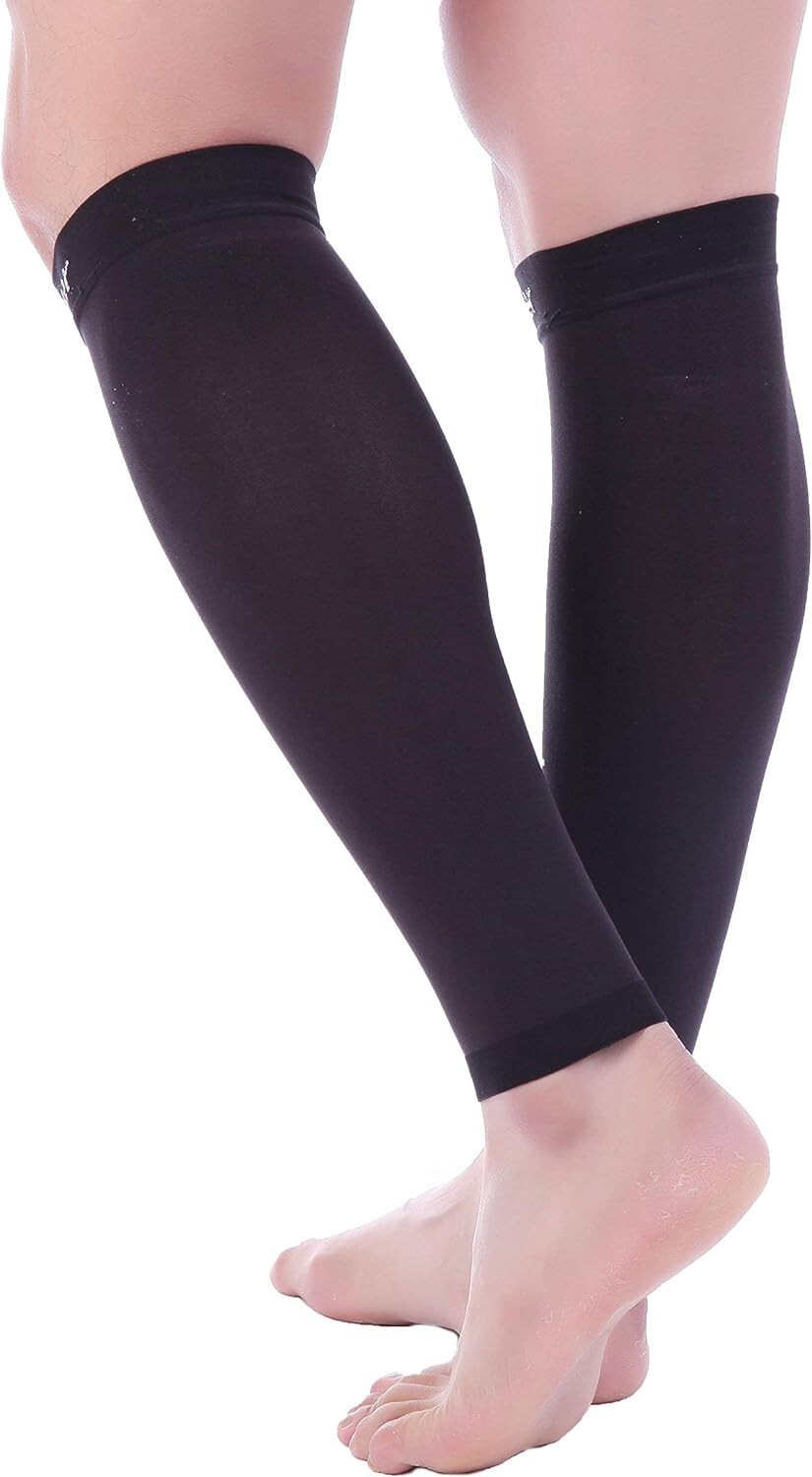 Doc Miller Calf Compression Sleeve Men and Women – 15-20mmHg Shin Splint Compres