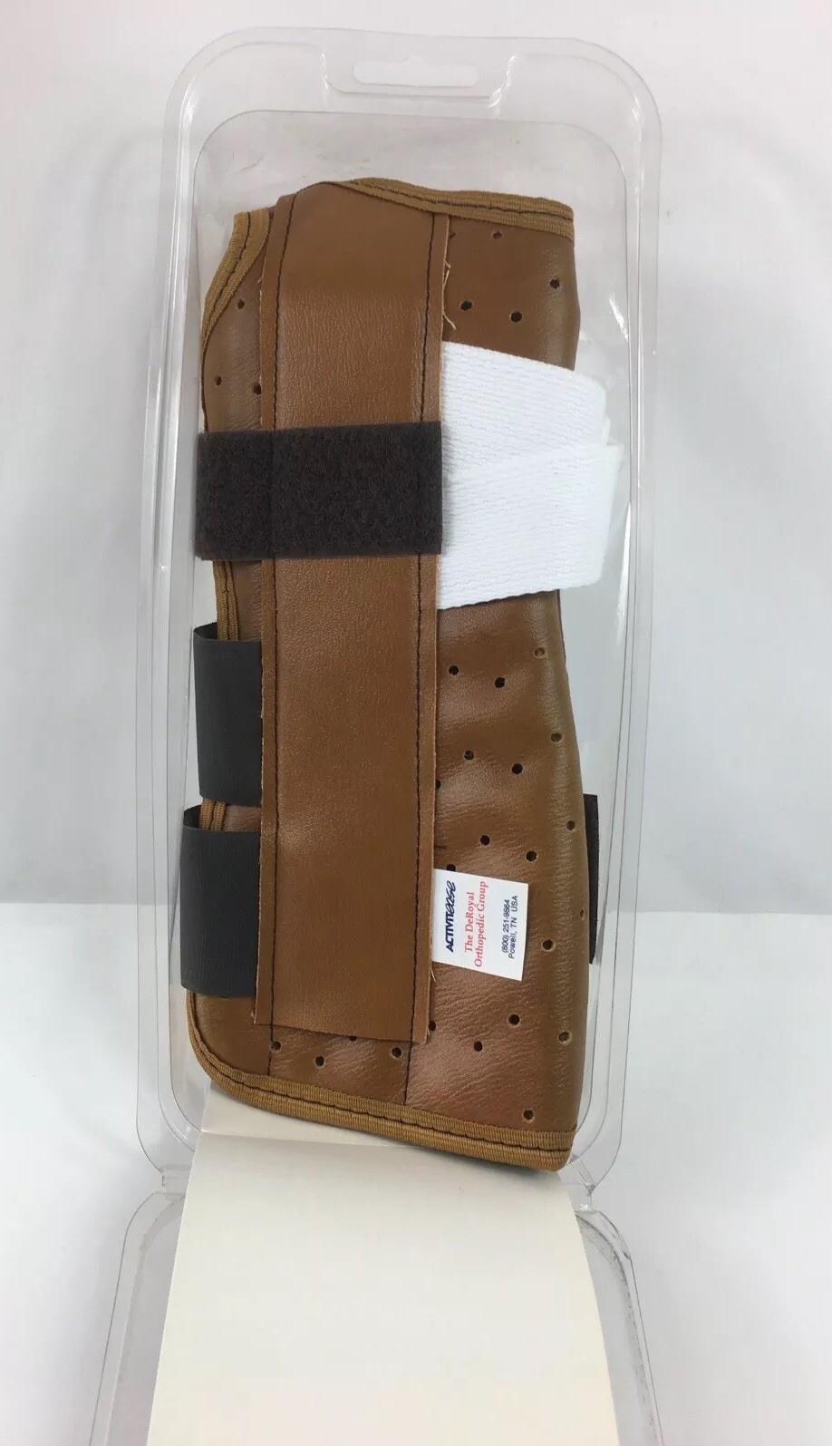 Wrist and Forearm Splint Support Large Left Hand Wedge Contour DeRoyal New