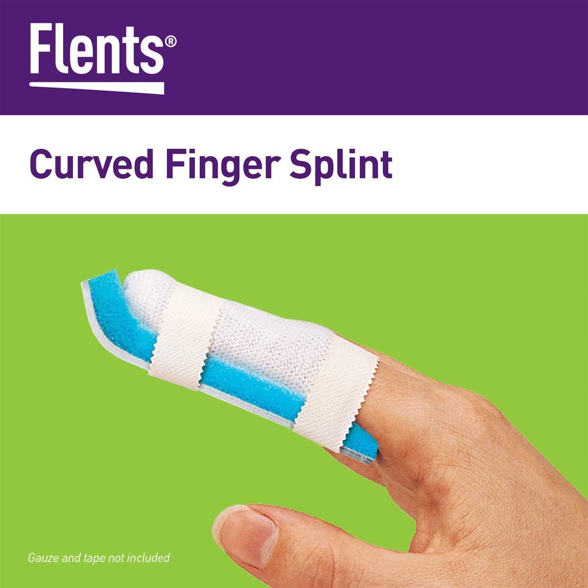 Comfortable Foam-Padded Finger Splint Set – Ideal for Injury Recovery, 3 Sizes