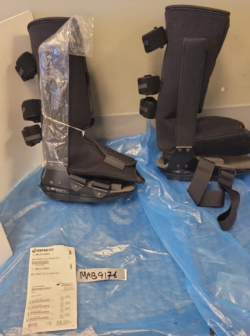 BREG boot Progait PLS LFT w/prnt blk Long-Small.MAB-9176