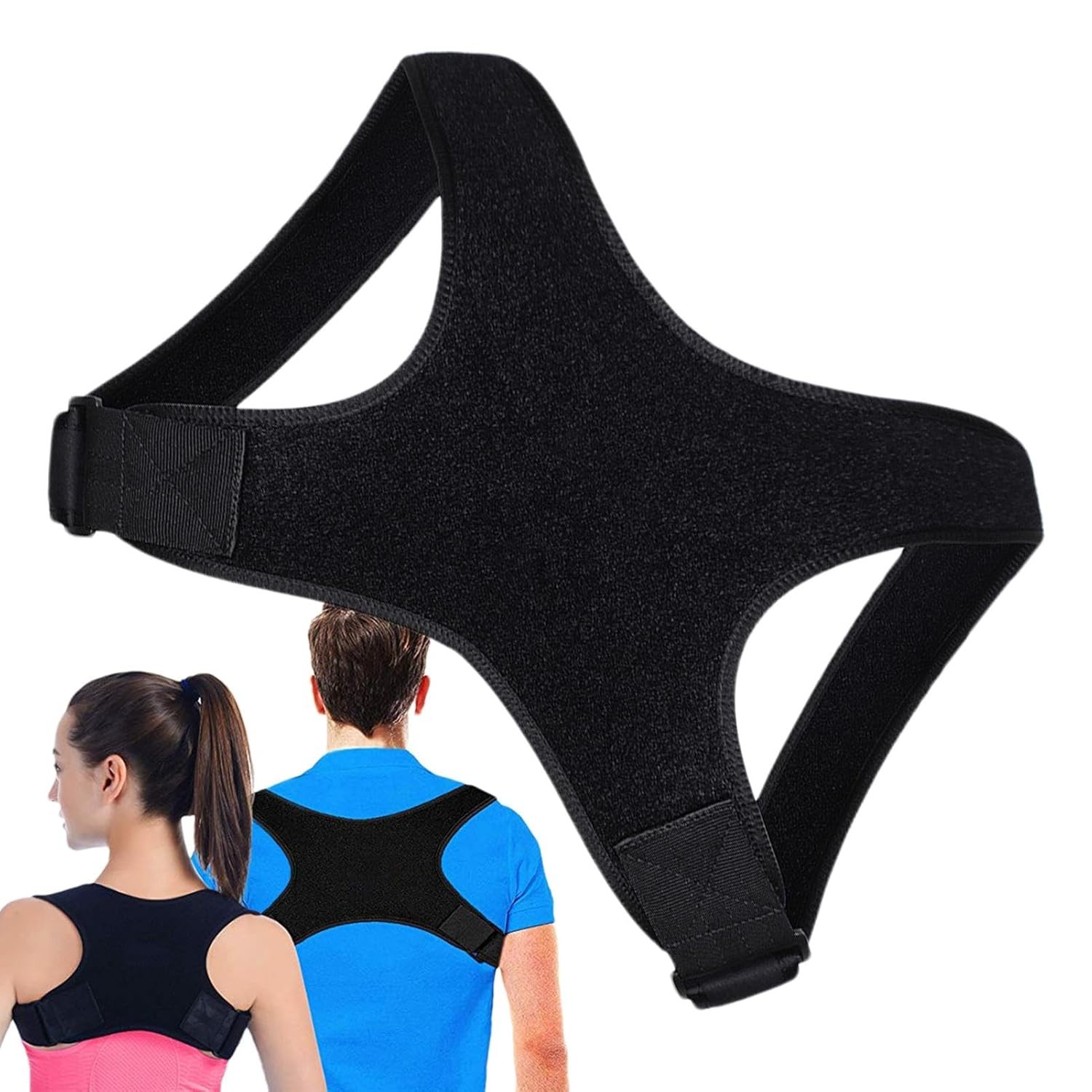 Back Posture Corrector Shoulder Straight Support Brace Belt Therapy Men Women