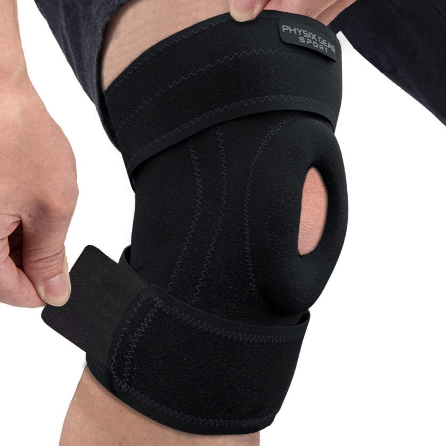Rodillera Ortopedica Ajustable Para Dolor De Rodillas Soporte Trabajo Rodilleras