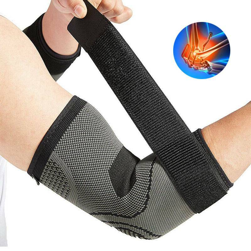 Women Men Elbow Brace Support Sleeve Arthritis Tendonitis Arm Joint Pain Band US