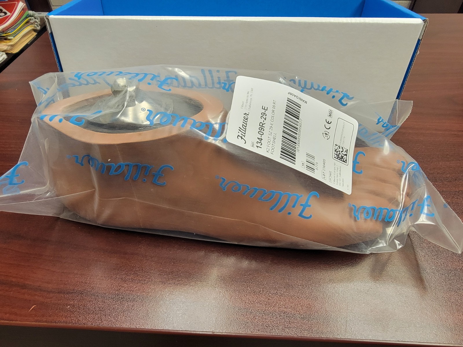 Fillauer K2 FOOT Size 29-E COLOR 09 RT WITH FOOTSHELL.