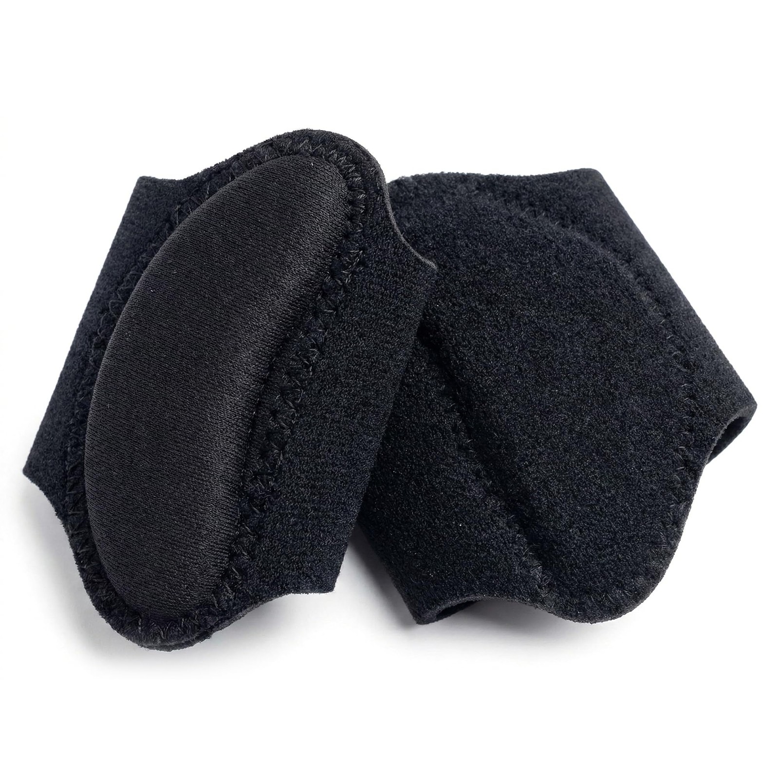 Foot Arch Support Braces for Women Men–Adjustable Compression Black