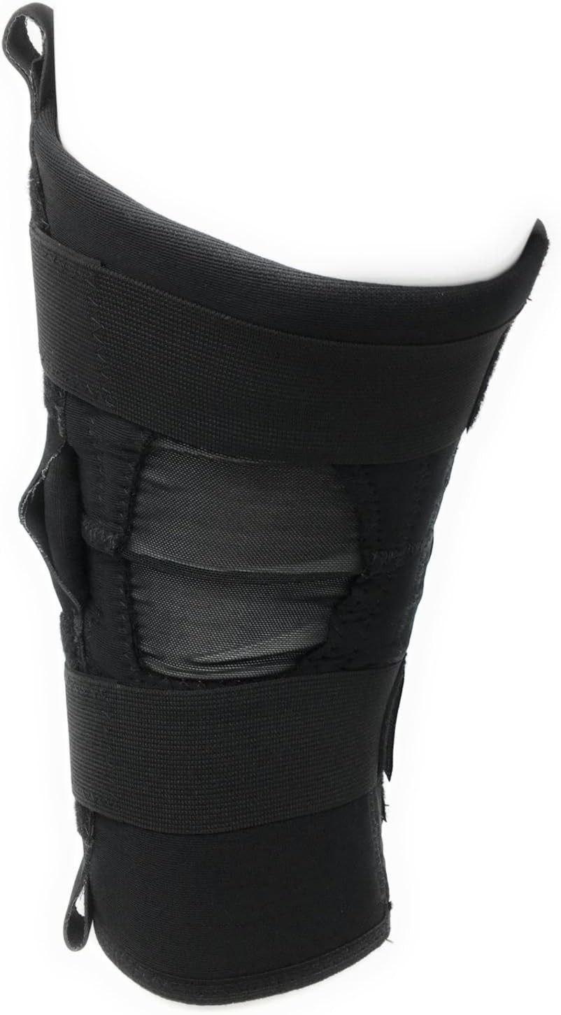 OTC Knee Stabilizer R.O.M. Orthotex Hinged Bars, Black, Small