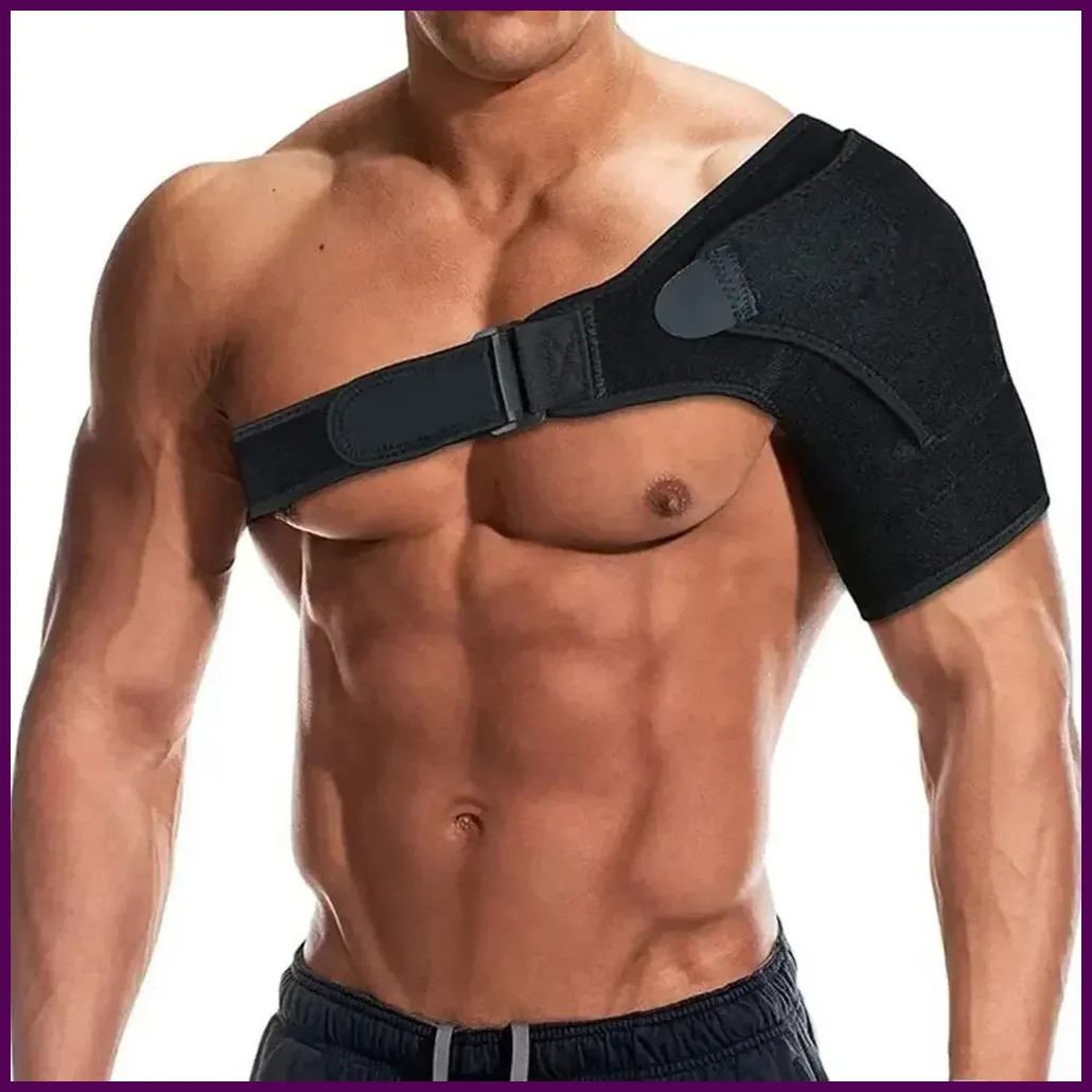 Shoulder Brace with Pressure Pad, Suitable for Both Men and Women, Adjustable