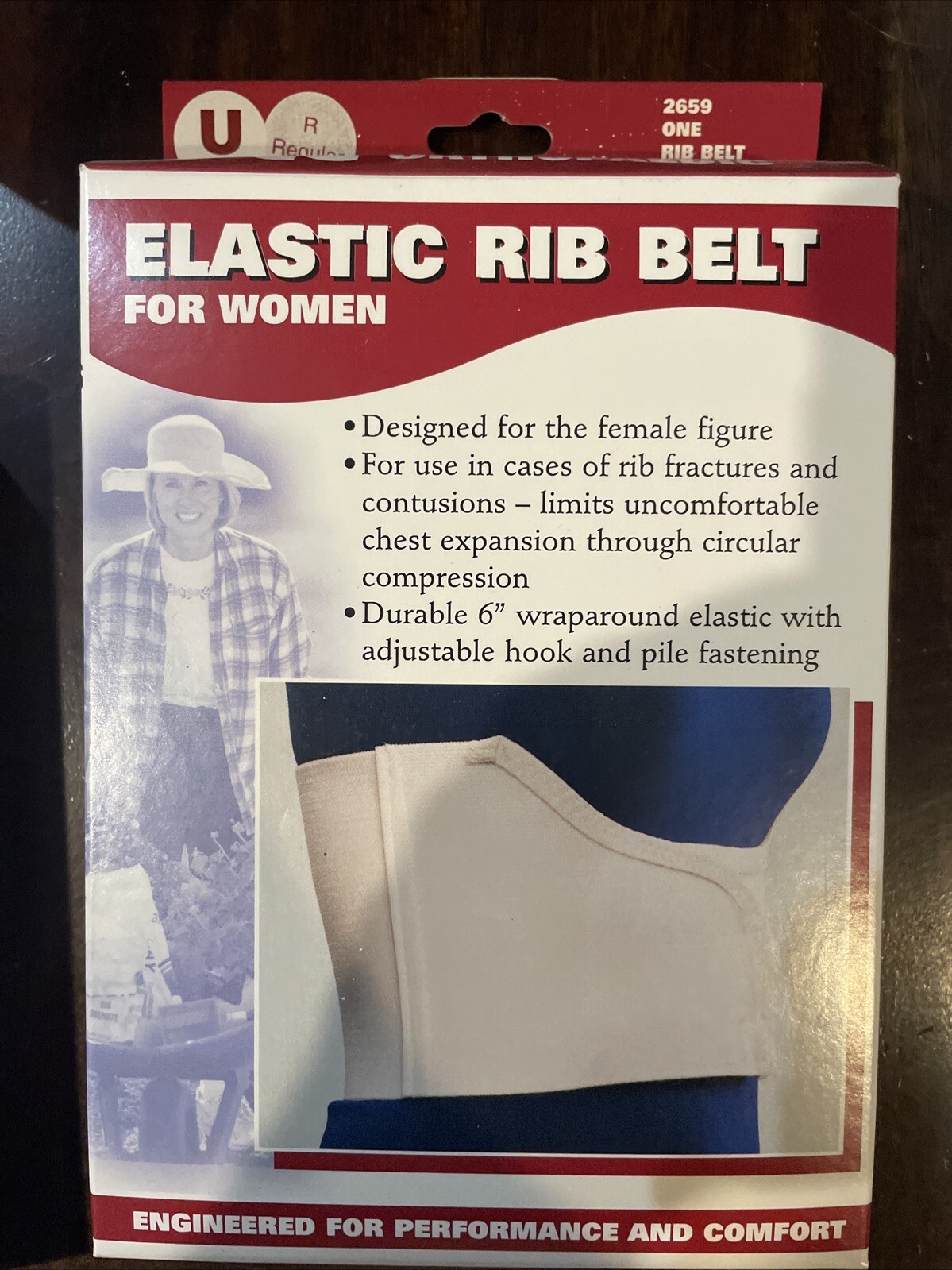OTC Women’s Elastic Rib Belt 2659 Universal Regular NEW