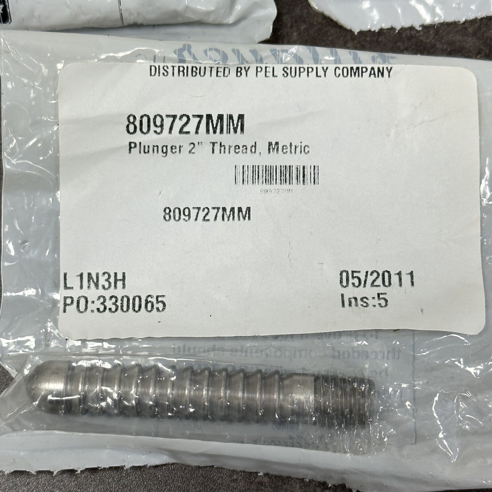 Fillauer 809727MM Shuttle Lock 2″ Plunger Metric M10 Thread