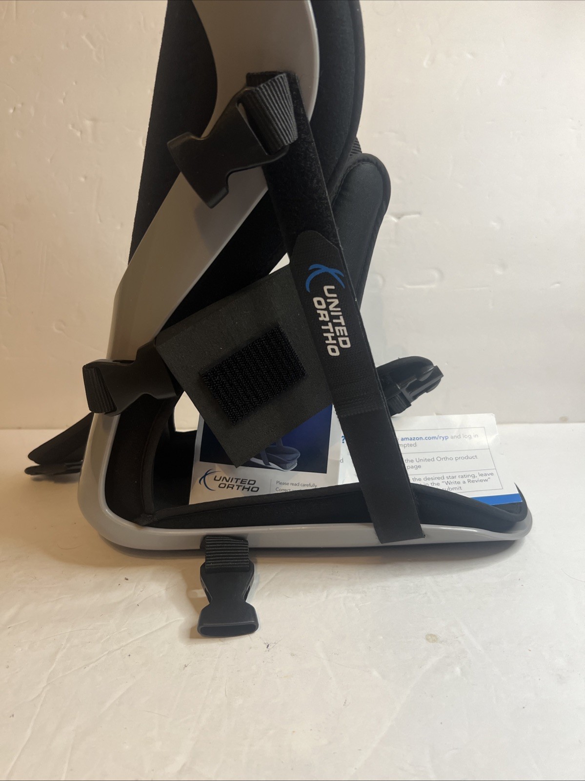 United Ortho Plantar Fasciitis Night Splint Brace Adjustable L/R Size Large
