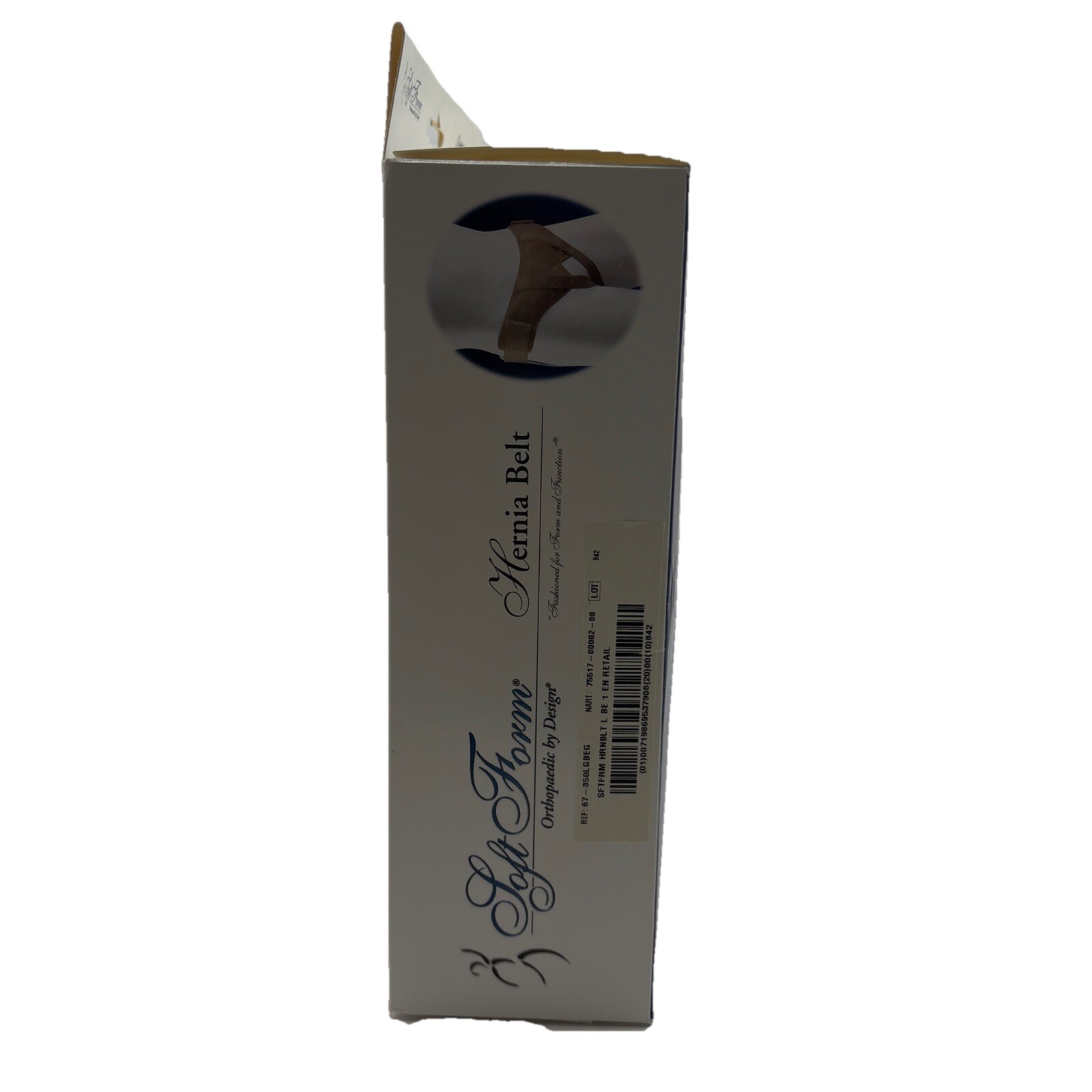FLA Orthopedics Soft Form Hernia Belt For Men Beige Size Large New In Box