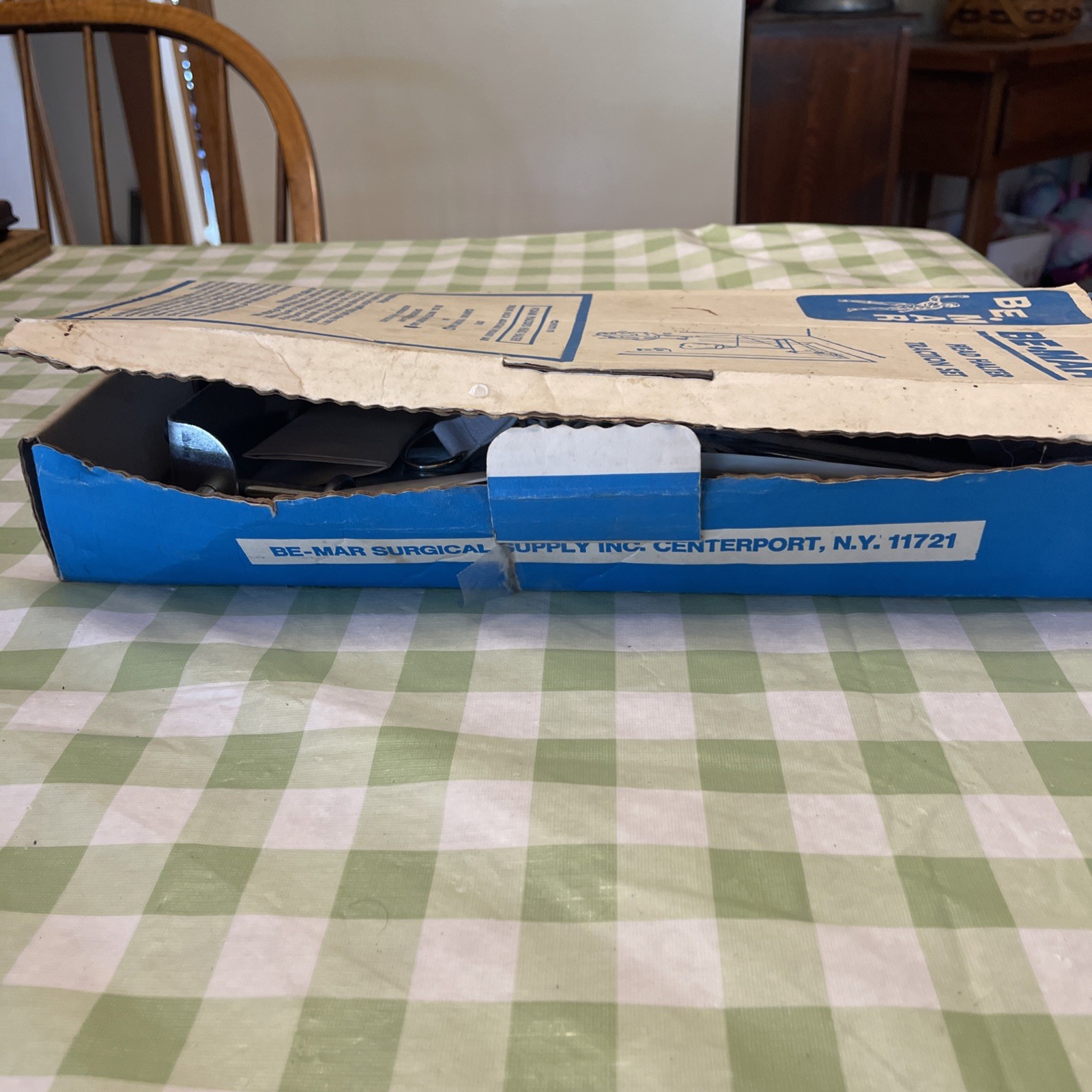 Vintage Over Door Head Traction Set Complete in Original Box Water Bag Style