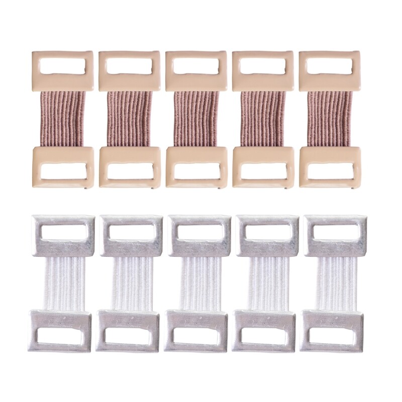 10lots Replacement Elastics Bandages Wrap Stretch Alloys Clip Fixation Clamps