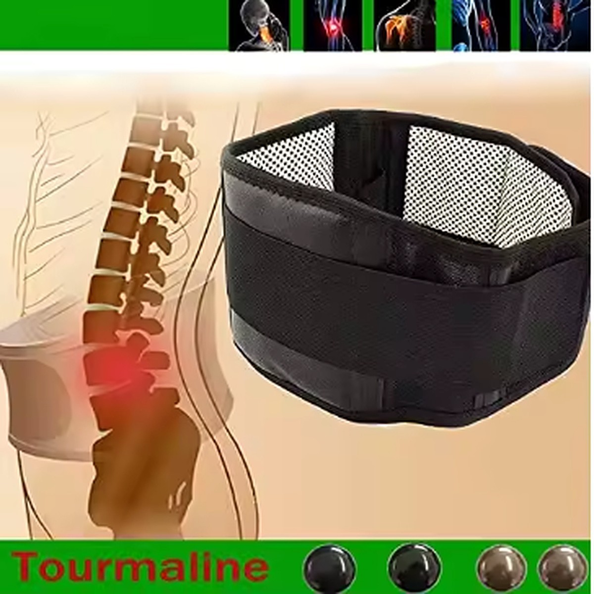 Adjustable Lower Back Brace Lumbar Support Waist Belt Back Support Men Women