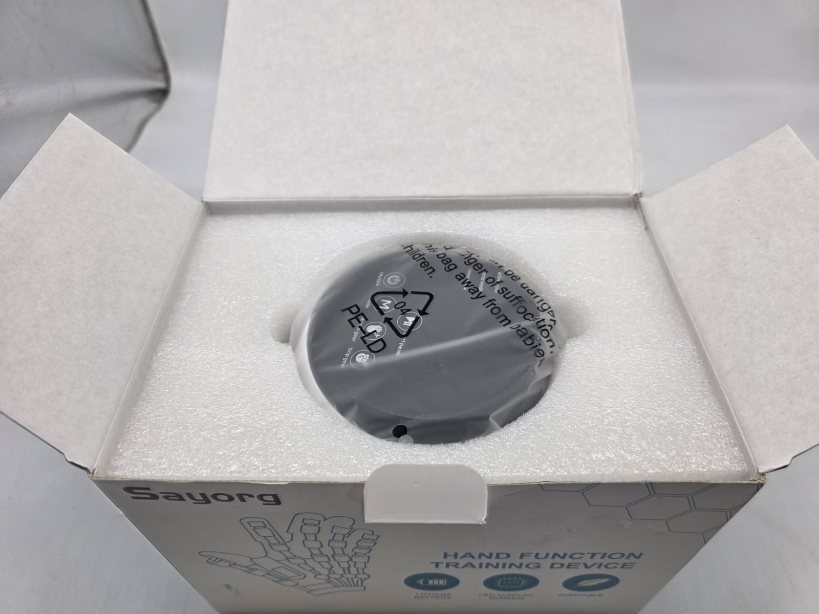 BRAND NEW • SAYORG • REHABILITATION ROBOTIC GLOVE right hand TRAINING DEVICE