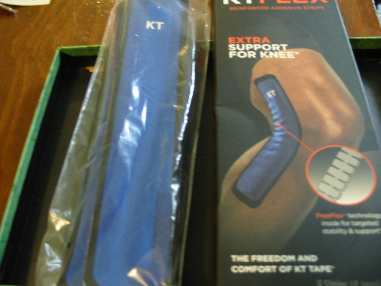 KT TAPE KT FLEX ( 5 Pcs ) Extra Support For Knee, NIB