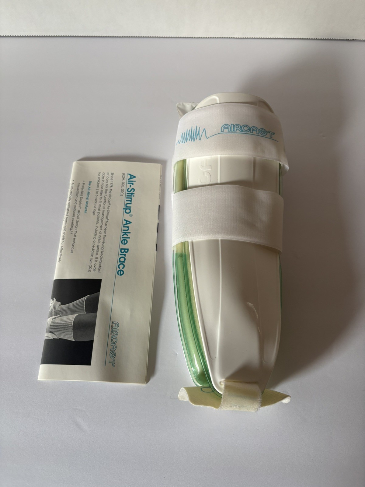 Aircast Air-Stirrup Ankle Support Brace, Right Foot- Large 02AR/NOS