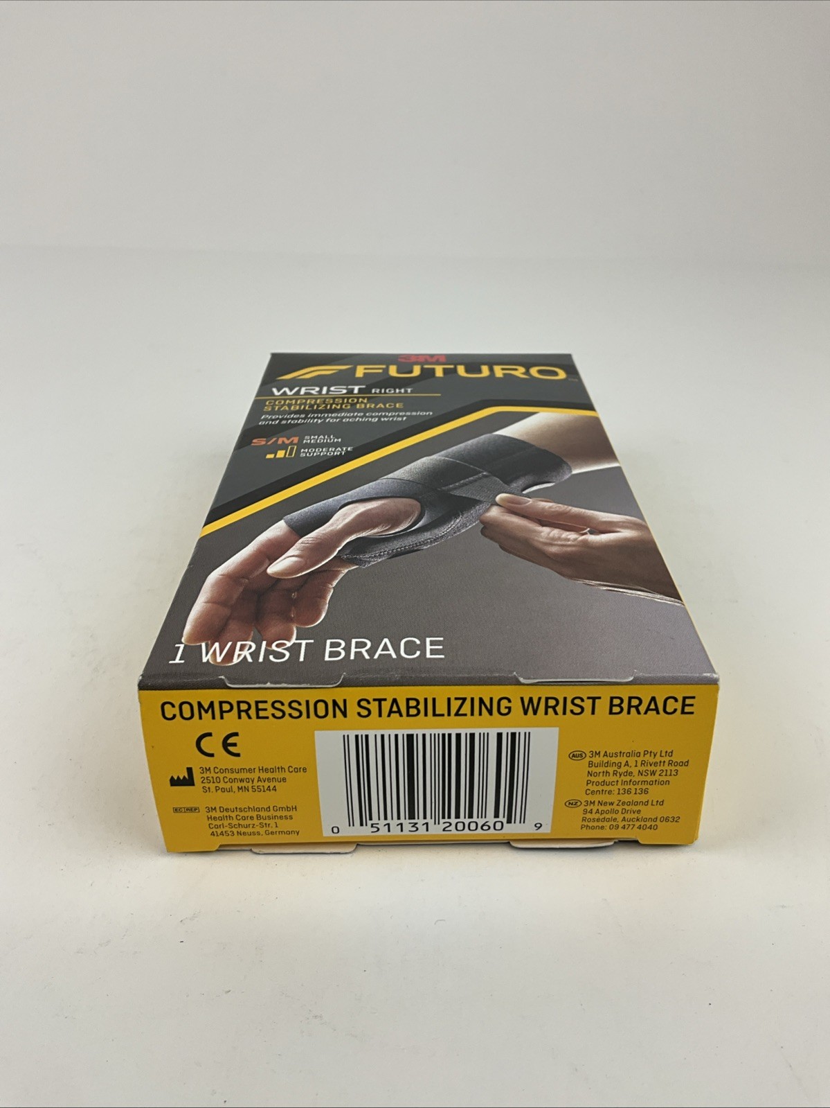 3M Futuro Compression Stabilizing Wrist Brace Right Moderate Small Medium