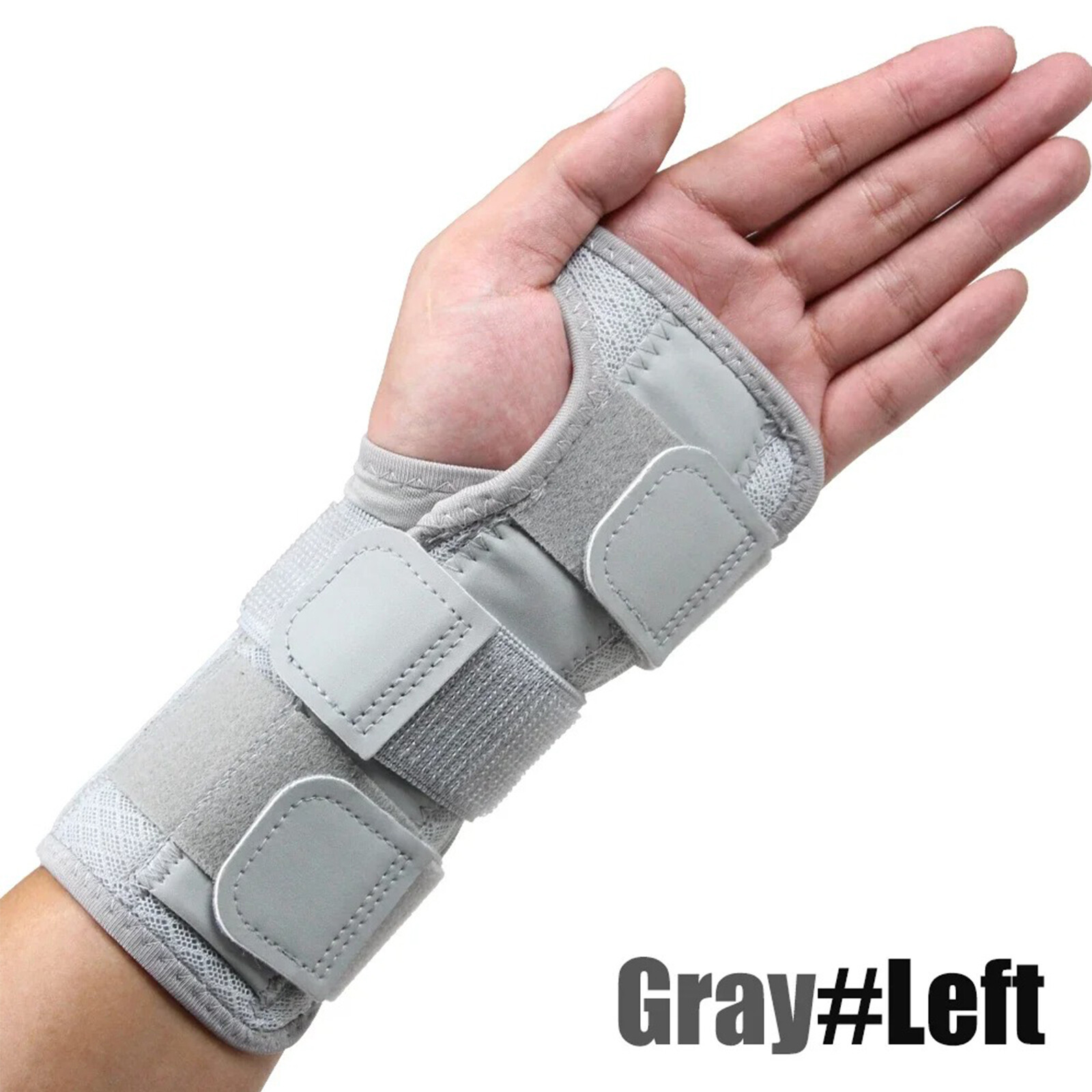 Left/Right Wrist Support Brace Splint Carpal Tunnel Hand Sprain Arthritis Sports