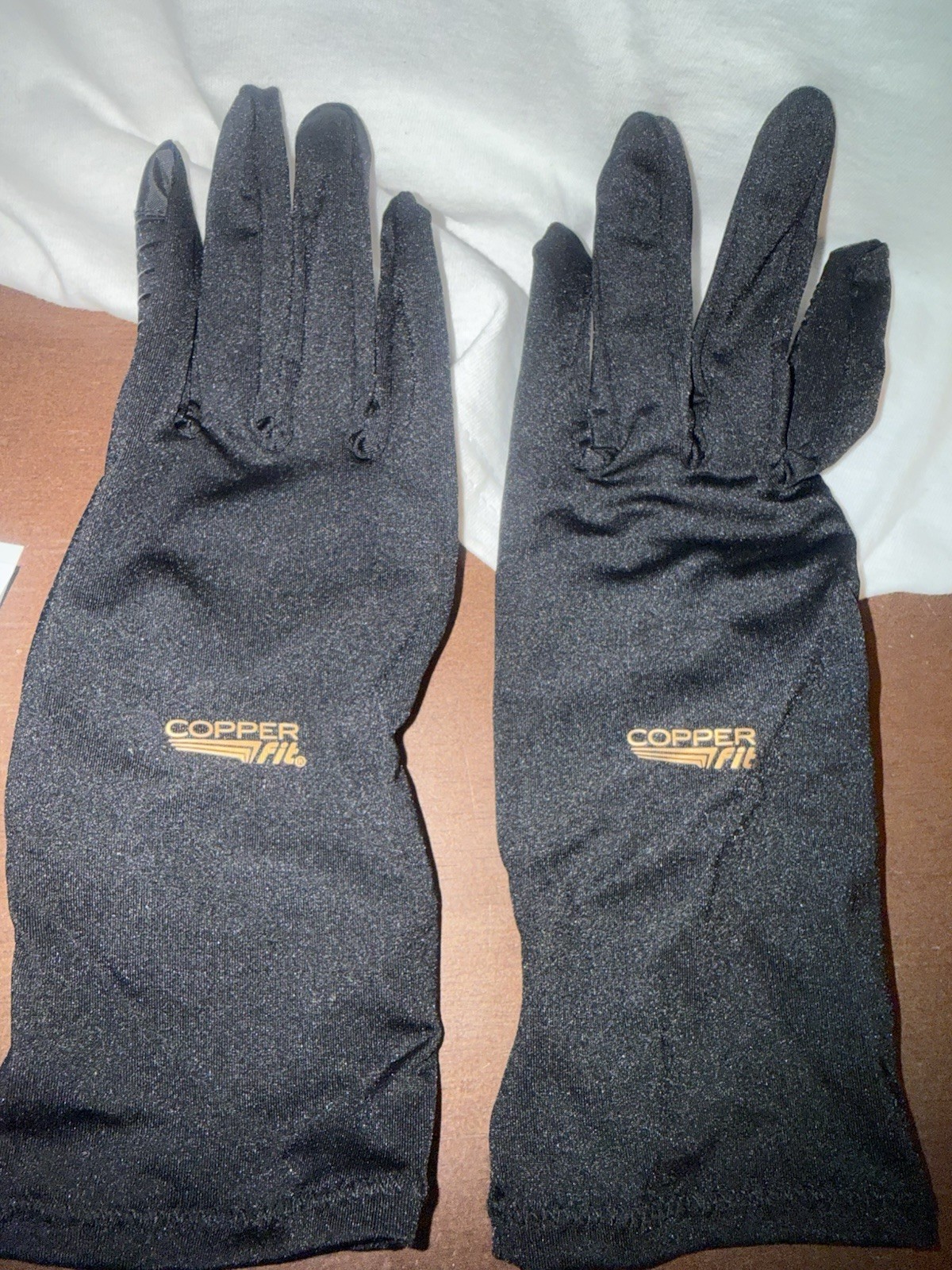 Copper Fit Guardwell Hand Protector Gloves,Unisex, Size L/XL- Black