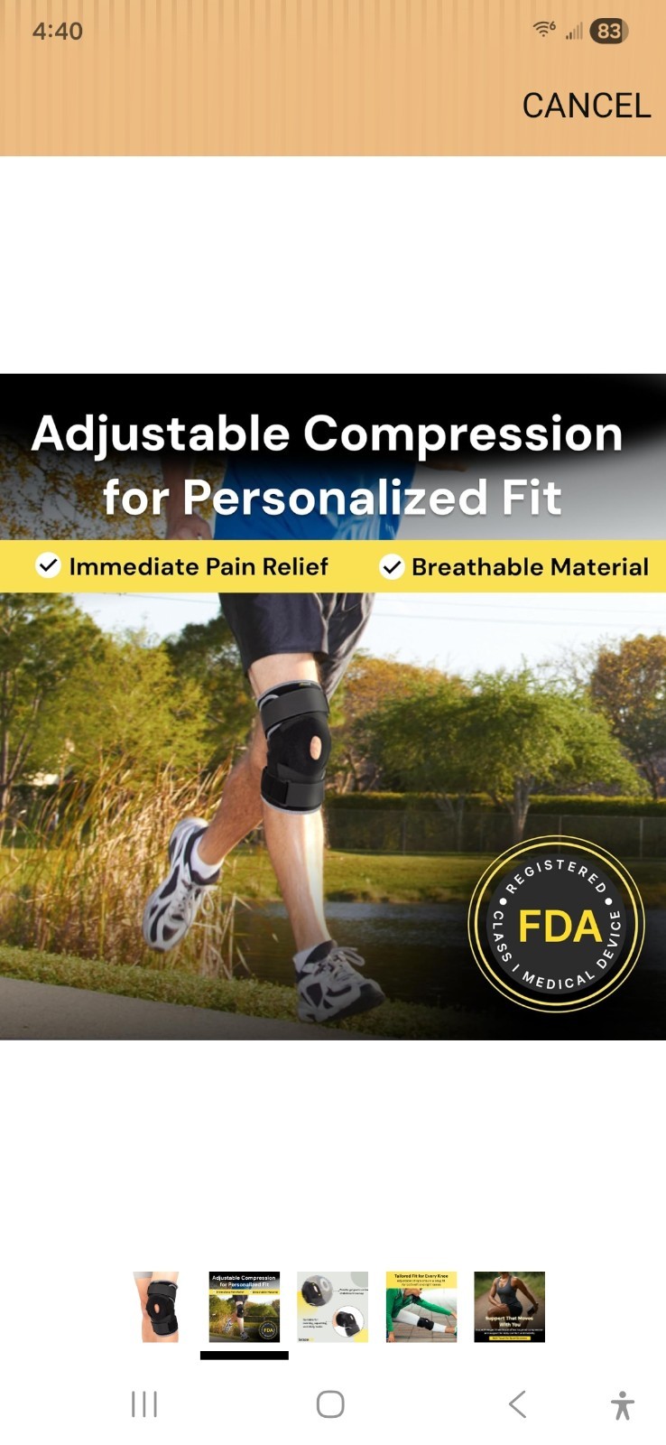 BraceUP Hinged Knee Brace Support for Knee Pain – Maximum Support and Comfort…