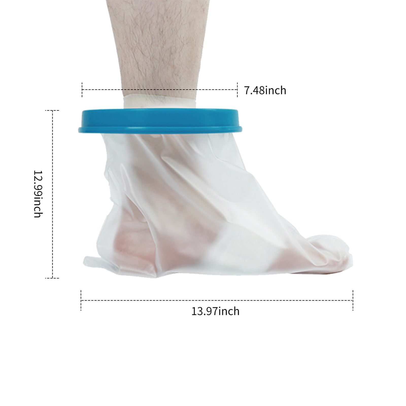 1-Arm Cast Cover Adult Waterproof Reusable Leg Hand Foot Ankle Knee Cast EVIL