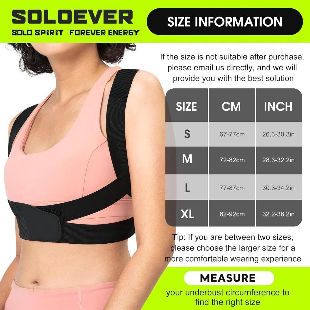 Posture Corrector Shoulder Straight Brace – Upper Back Pain Relief