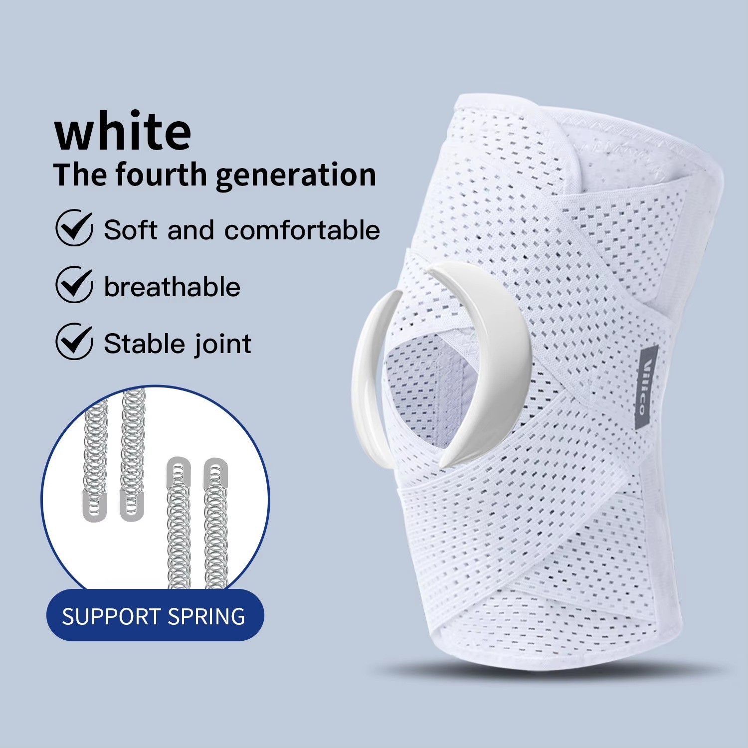Bareform Knee Brace for Meniscus Support – Adjustable, Patella Stabilizer, Pain