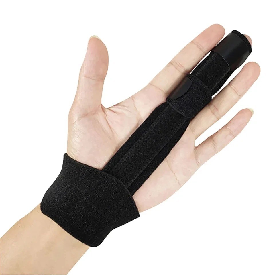 Adjustable Trigger Finger Splint Support Brace Fracture Recovery Fix Relief Pain