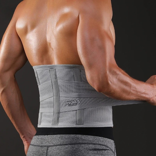 Waist Support Belt Back Brace Fitness Sports Lumbar Support Adjustable Trainer