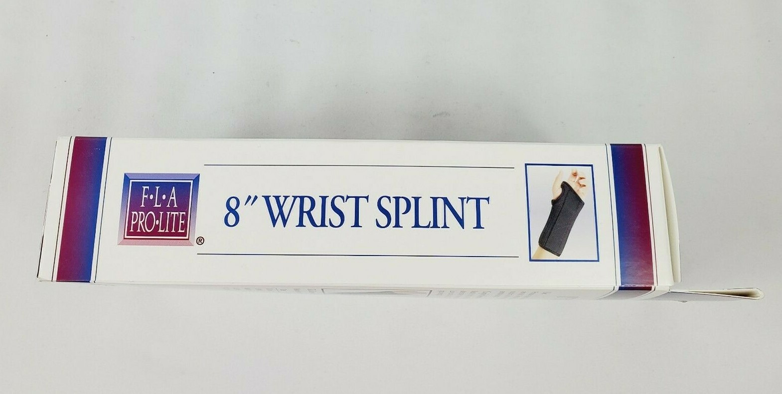 FLA Orthopedics ProLite Stabilizing LEFT Wrist Brace Splint – X-Large – Black